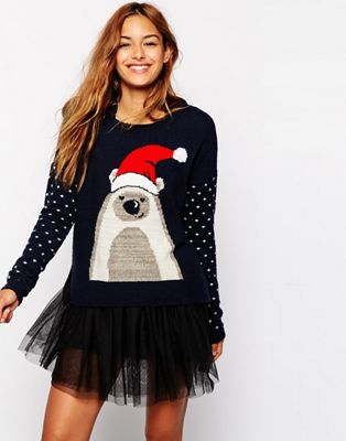 abercrombie and fitch christmas jumper