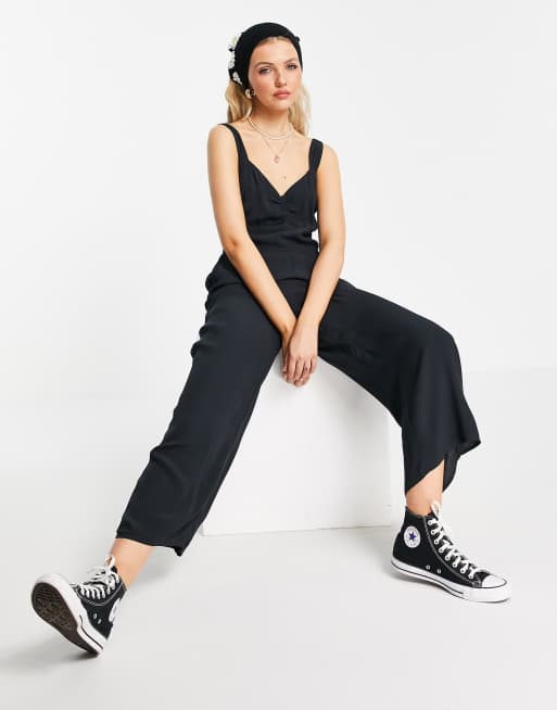 Abercrombie tie best sale front jumpsuit