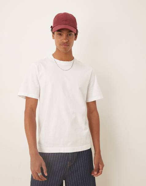 Abercrombie & Fitch classic t-shirt in white - view 1