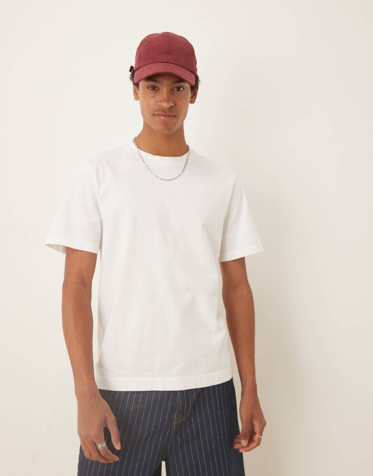Abercrombie & Fitch classic t-shirt in white