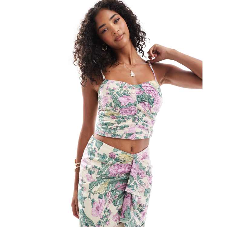 トップス crinkle crinkle crinkle border bra SALON adam et ropé(サロン アダム エ ロペ) / 【crinkle