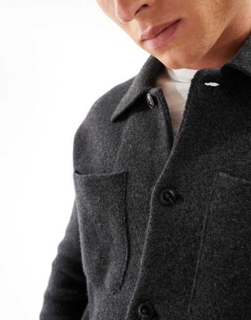 Abercrombie mens outlet peacoat