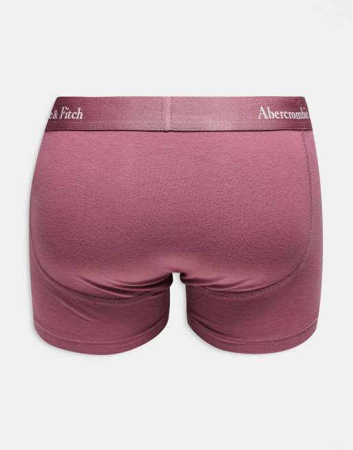 Abercrombie & Fitch - Confezione da 5 boxer aderenti blu/rossi/neri, 3 di 3