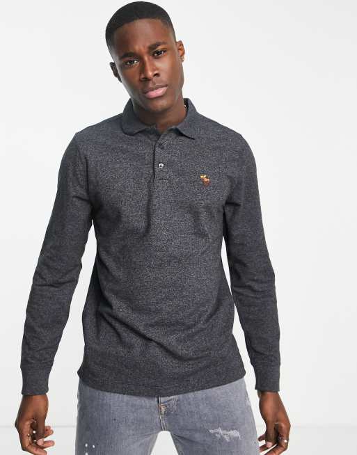 Abercrombie and fitch 2025 long sleeve polo