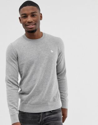 abercrombie grey sweatshirt
