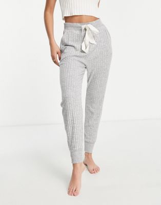 Abercrombie & Fitch cosy loungewear jogger in grey