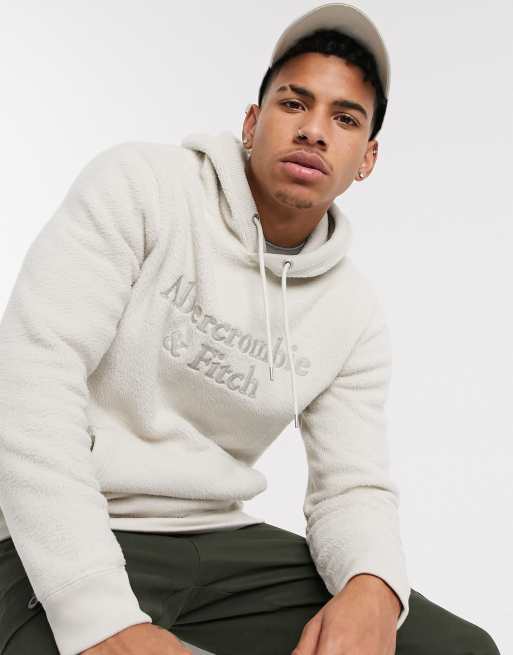 A&f sherpa outlet sweatshirt