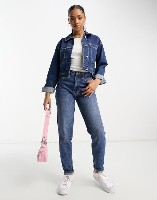 A&f 2024 denim jacket