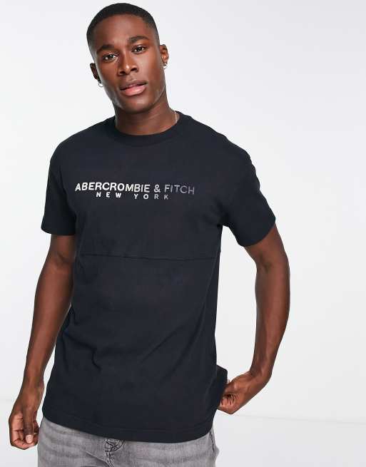 Abercrombie & Fitch cross chest logo T-shirt in |