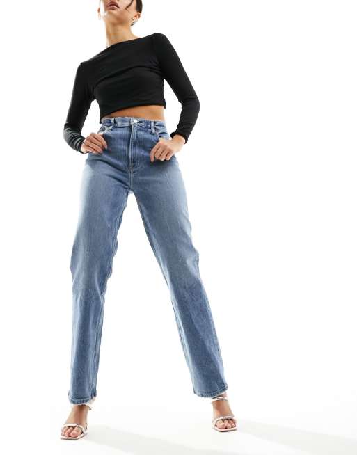 Women's Curve Love Ultra High Rise 90s Slim Straight Jean, Women's  Clearance