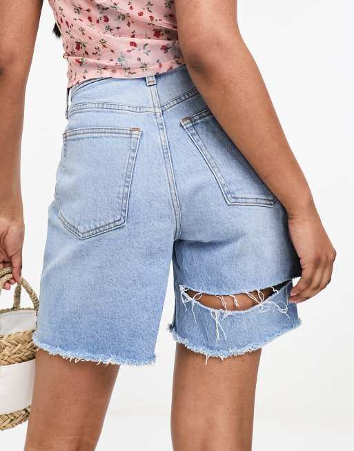 Abercrombie & fitch denim 2024 shorts