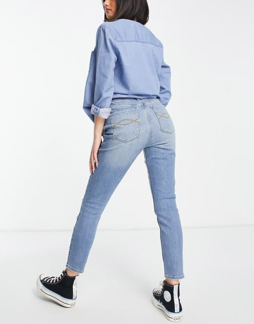 Abercrombie and fitch high best sale rise super skinny jeans