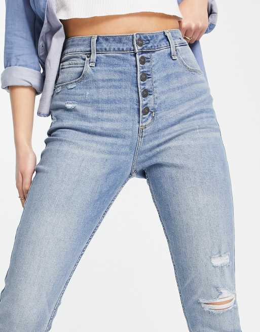 jeans mujer abercrombie y fitch