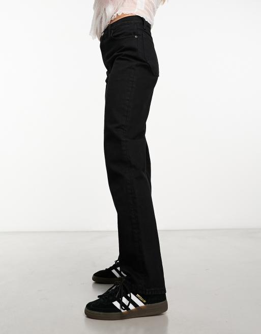 Abercrombie & Fitch - Curve Love - Jeans dritti anni '90 neri, 5 di 5