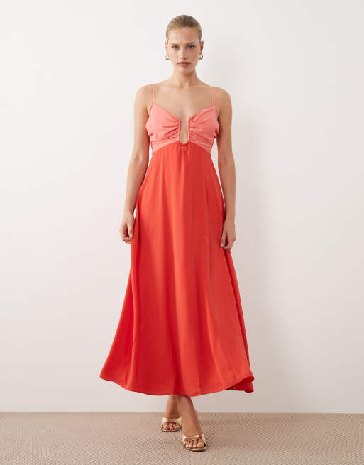 knee length dresses for ladies Mes Demoiselles Cascais Long Viscose Dress main image 1