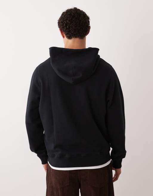 Abercrombie & Fitch – Czarna bluza oversize z kapturem premium, 3 z 5