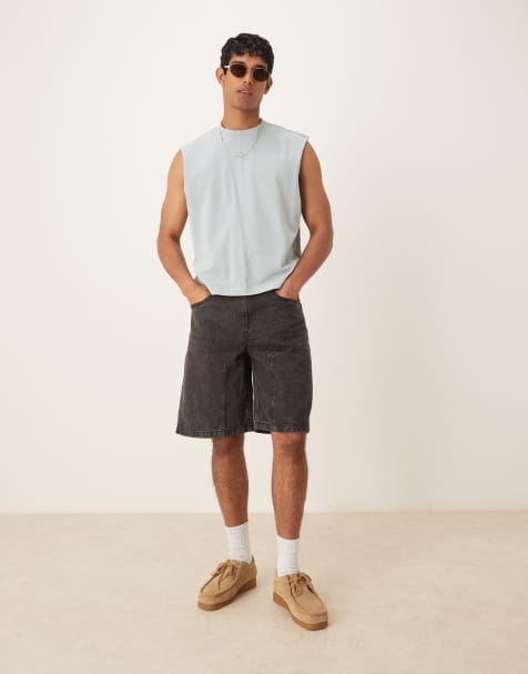 Abercrombie & Fitch - Débardeur court sans manches - Vert clair - view 1
