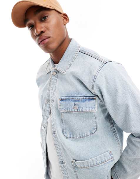 Cheap blue hot sale denim jacket