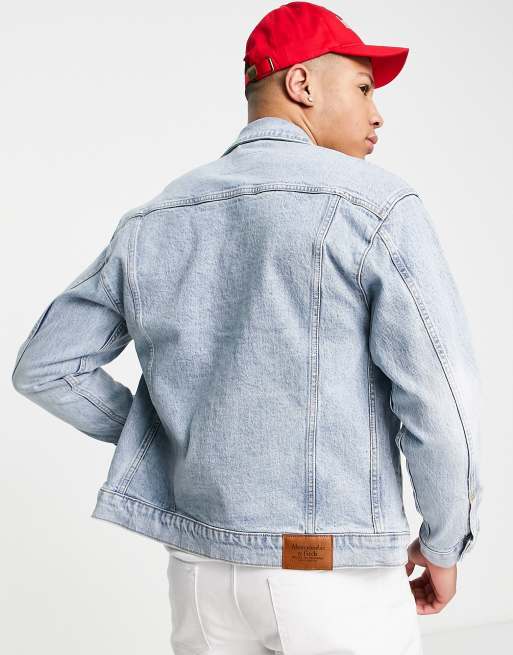 Abercrombie and fitch denim jacket hotsell