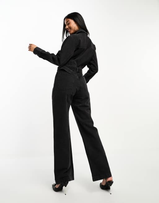 Abercrombie store black jumpsuit