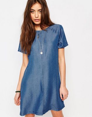 abercrombie and fitch denim dress