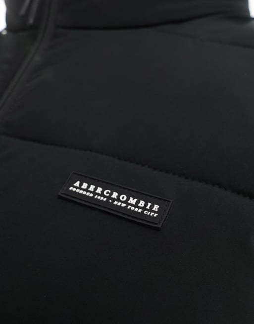 Abercrombie & Fitch - Doudoune légère sans manches - Noir, 4 de 4
