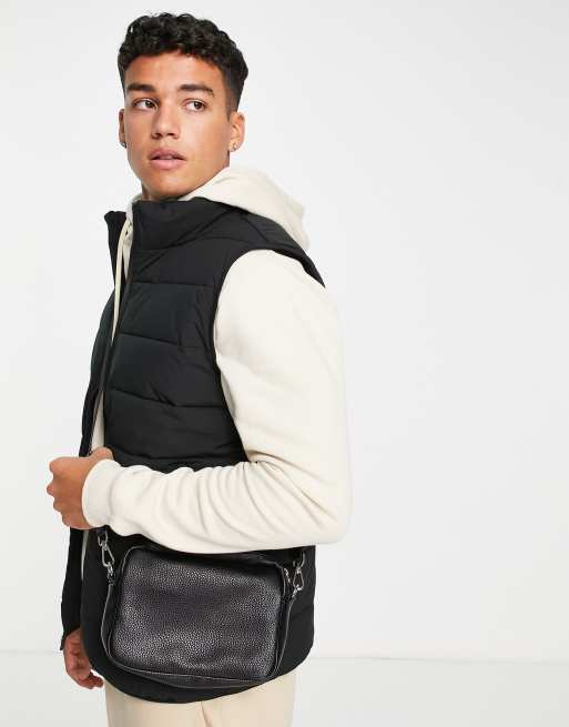 Abercrombie & Fitch - Doudoune sans manches légère pliable - Noir, 3 de 4