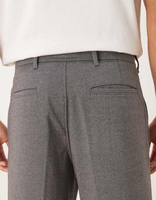 Abercrombie & Fitch – Elegante Baggy-Fit-Hose in Grau, 5 von 5