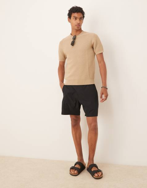 Abercrombie & Fitch – Elegante Shorts in Schwarz, 7 Zoll Schrittlänge - view 1