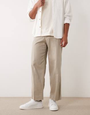 Elegante, weite Schlupfhose in Grün Grün W30 L32