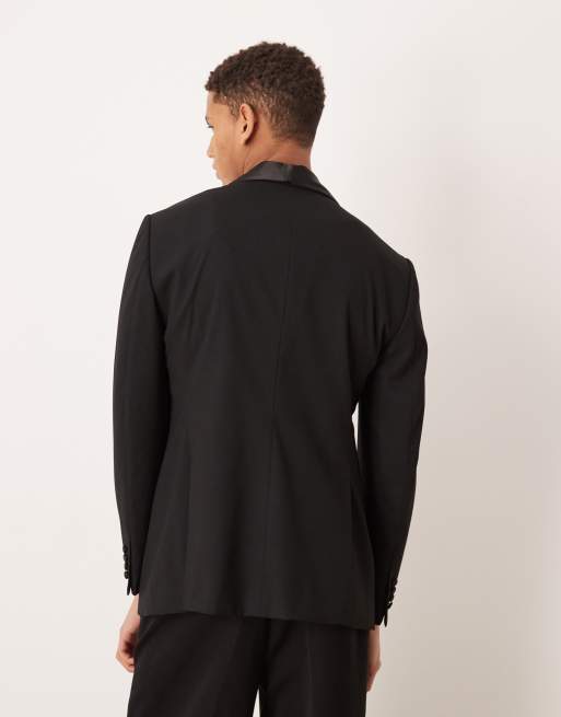 Abercrombie & Fitch – Eleganter Anzugblazer in Schwarz, 4 von 5