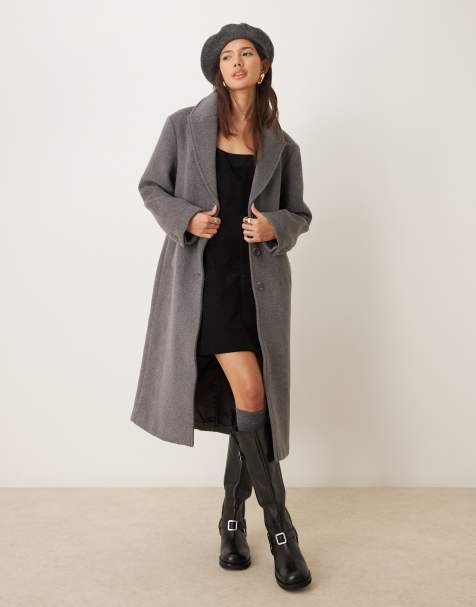 Abercrombie & Fitch – Eleganter Mantel in Grau - view 1