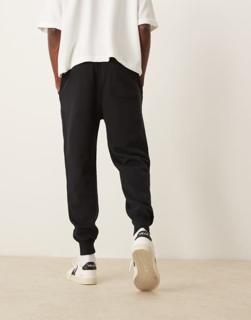 Abercrombie & Fitch - Elevated - Pantalon de jogging décontracté à logo emblématique - Noir, 3 de 5