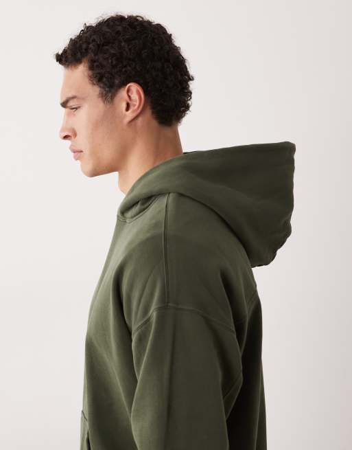 Abercrombie & Fitch - Essential - Hoodie in groen, 4 van 5