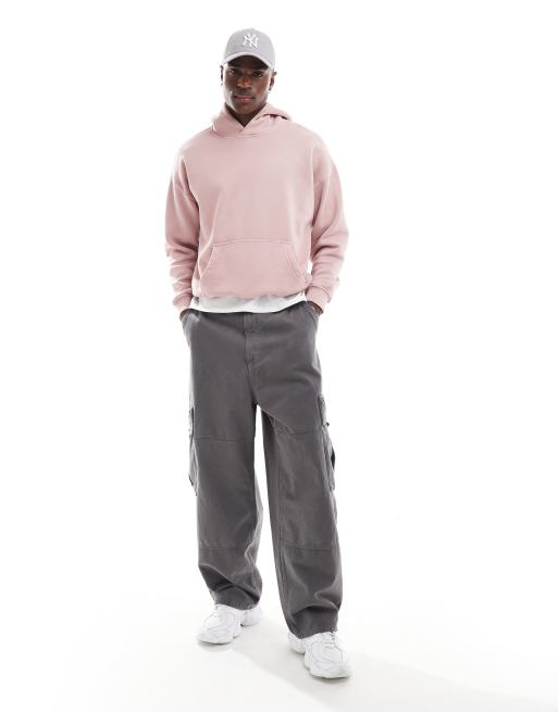 Abercrombie & Fitch - Essential - Hoodie in roze, 2 van 4