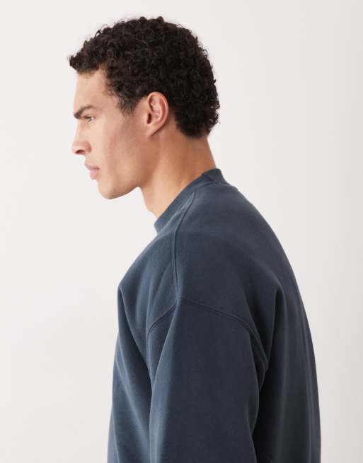 Abercrombie & Fitch – Essential – Sweatshirt in Marineblau, 4 von 5