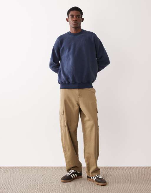 Abercrombie & Fitch – Essential – Sweatshirt in Marineblau, 2 von 5