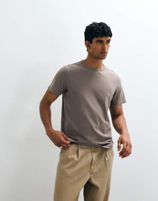 Abercrombie & Fitch - Essential - T-shirt - Marron délavé, 3 de 5