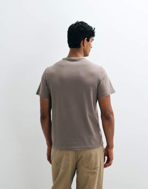 Abercrombie & Fitch - Essential - T-shirt - Marron délavé, 5 de 5