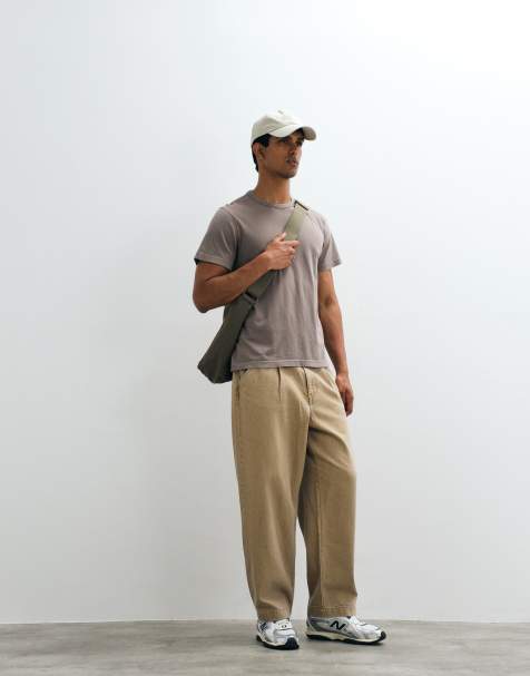 Abercrombie & Fitch - Essential - T-shirt marrone slavato - view 1