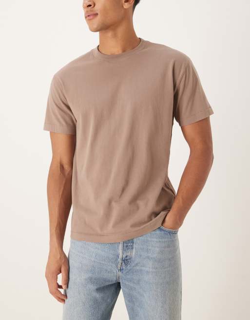 Abercrombie & Fitch – Essential – T-shirts i neutrala färger, 10-pack, 2 av 5