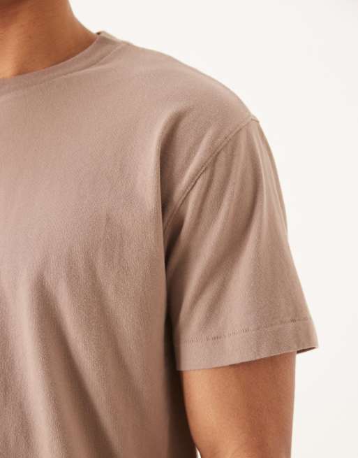 Abercrombie & Fitch – Essential – T-shirts i neutrala färger, 10-pack, 5 av 5