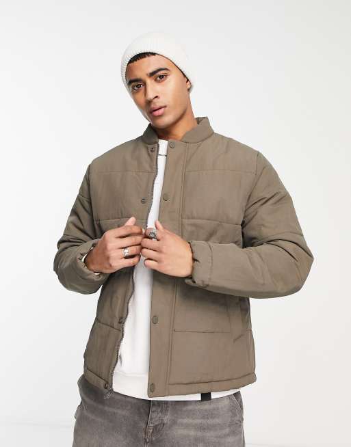 Abercrombie and 2024 fitch khaki jacket