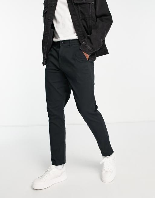 Abercrombie & Fitch – Everyday Athletic – Czarne spodnie o obcisłym kroju