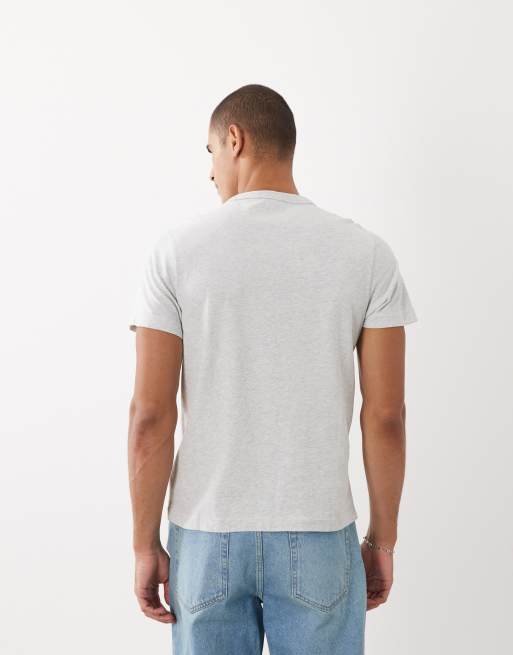 Abercrombie & Fitch everyday essential t-shirt in grey, 5 of 5