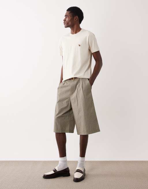 Abercrombie & Fitch - Everyday - T-shirt beige con logo, 2 di 5