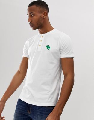 abercrombie and fitch henley t shirt