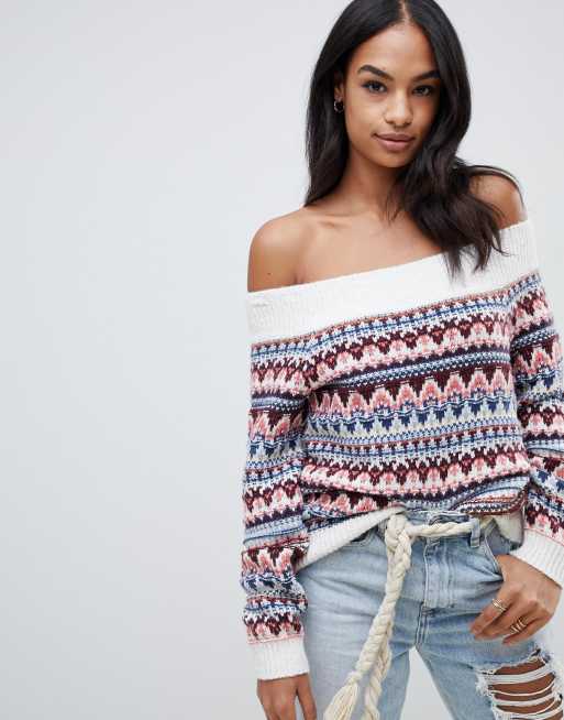 Abercrombie Fitch fairisle jumper ASOS