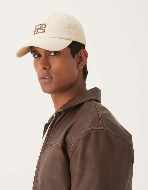 Abercrombie & Fitch faux leather jacket in brown | ASOS