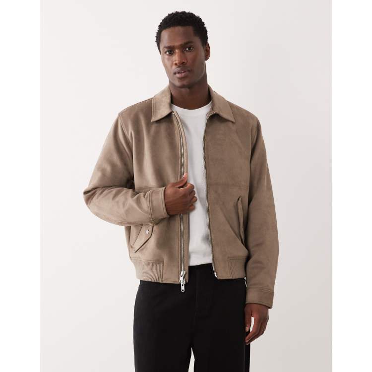 ジャケット・アウター aere eco suede half coat 210432307-1-brown?$n_750w$&wid
